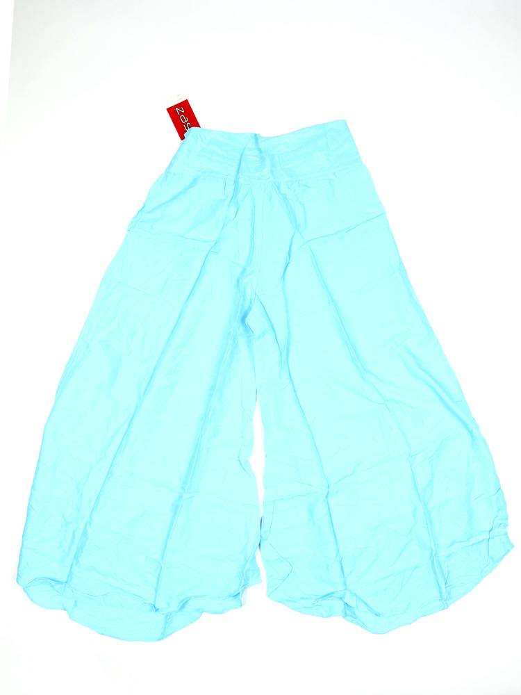 Pantalón Falda Rayón liso PAPN19P color Azul