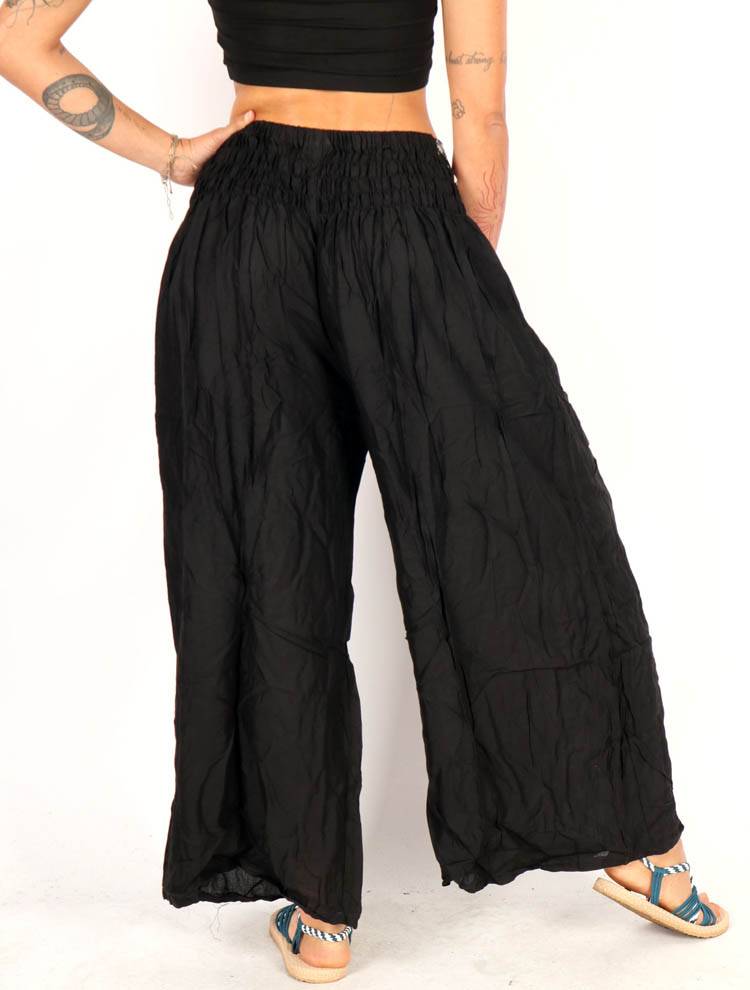 Pantalón fluido con hebilla de coco, alma libre PAPN20