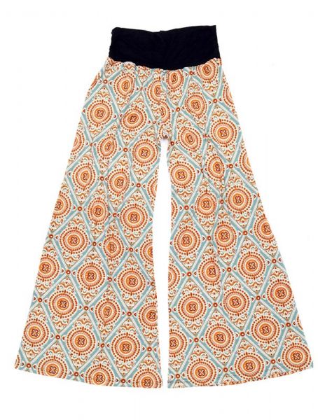 Modelo: Beige Pantalones Hippies Harem - Pantalón amplio hippie PASN11 - Modelo Beige
