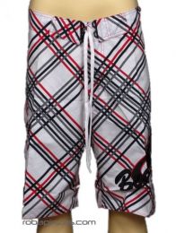 Outlet Ropa Hippie - Ba&ntilde;ador chico cuadros, BAOS03 - Modelo Rojo