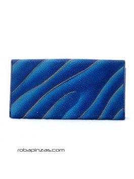 Detalle no seleccionable para compra Carteras / Monederos - Billetero de piel pez raya BILE04.