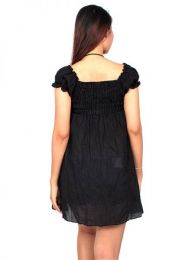 Detalle no seleccionable para compra Vestidos Hippie Ethnic Boho - Vestido corto con bordado BLAO02.