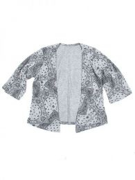 Modelo: Gris Blusaétnica estamnpada Mod Gris