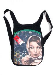 Modelo: 17215 Mochila de loneta pegada Mod 17215