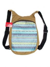 Modelo: 1723 Mochila de loneta pegada Mod 1723