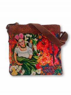 Modelo: Cat06 Outlet de Bolsos y Otros artículos hippies - Bolso Grande con estampado BOCT04 - Modelo Cat06