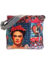 Modelo: Cat05 Bolsos y Monederos de Frida Kahlo - Bolso Grande con estampado BOCT04 - Modelo Cat05