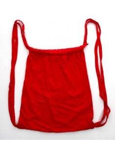 Modelo: Rojo Mochila de algodón Mod Rojo