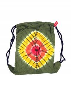 Modelo: Verde Bolsos y Mochilas - Mochila tye dye de punto de BOHC11 - Modelo Verde