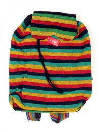 Bolsos y Mochilas - Mochilla Hippie Rasta Multicolor BOHC22 - Modelo Rastafari