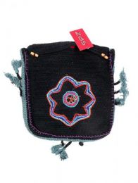 Modelo: Negro Bolso realizado en Ganchillo Mod Negro