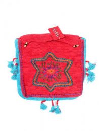 Modelo: Rojo Bolsos y Mochilas - Bolso realizado en Ganchillo BOHC26 - Modelo Rojo