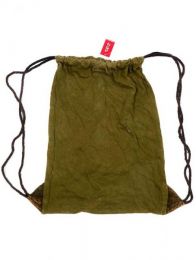 Modelo: Verde Mochila de algodón Mod Verde