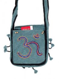 Modelo: Gris Bolso realizado en Ganchillo Mod Gris