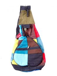 Mochila Hippie plegable Patchwork, para comprar al por mayor o detalle  en la categoría de Bisutería y Plata Hippie Artesanal | ZAS.[BOHC29]