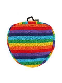 Modelo: Rainbow Bolsos y Mochilas - Mochila hippie plegable también BOKA07 - Modelo Rainbow