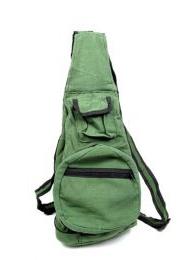 Modelo: Verde Bolsos y Mochilas - Mochila hippie plegable también BOKA07 - Modelo Verde