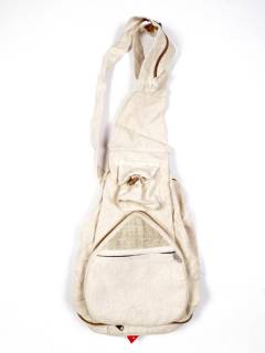 Mochila Bandolera de Cáñamo Plegable,  para comprar al por mayor o detalle  en la categoría de Complementos y Accesorios Hippies  Alternativos  | ZAS. [BOKA14]