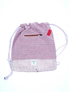 Mochila de cáñamo sencilla,  para comprar al por mayor o detalle  en la categoría de Complementos y Accesorios Hippies  Alternativos  | ZAS. [BOKA18]
