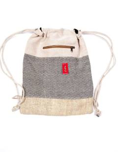 Mochila de cáñamo sencilla, para comprar al por mayor o detalle.[BOKA18]