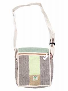 Bolso Cuadrado de Cáñamo y Algodón, para comprar al por mayor o detalle.[BOKA19]