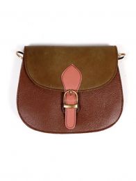Modelo: M11 Bolsos de Piel Reciclada Zero Waste - Bolsos redondeados DE PIEL BOKA23-1 - Modelo M11