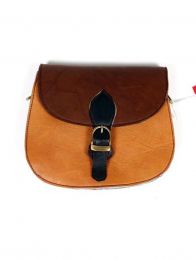 Bolso de Cuero Reciclado Multi Colores BOKA23-1 para comprar al por mayor o detalle  en la categoría de Complementos y Accesorios Hippies  Alternativos  | ZAS.