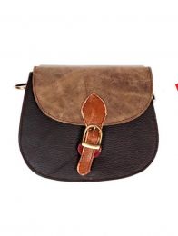 Modelo: M23 Bolsos de Cuero - Bolsos redondeados de cuero BOKA23 - Modelo M23