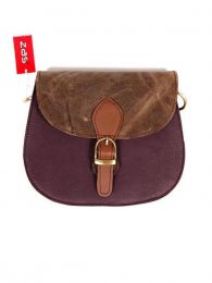 Modelo: M27 Bolsos de Cuero - Bolsos redondeados de cuero BOKA23 - Modelo M27