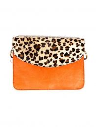 Modelo: M13 Bolsos de Piel Reciclada Zero Waste - Bolsos cuadrados DE PIEL RECICLADA BOKA23B-2 - Modelo M13