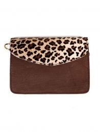 Modelo: M14 Bolsos de Piel Reciclada Zero Waste - Bolsos cuadrados DE PIEL RECICLADA BOKA23B-2 - Modelo M14