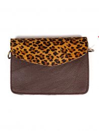 Modelo: M9 Bolsos de Cuero Colores - Animal Print - Bolsos cuadrados DE PIEL RECICLADA BOKA23B-4 - Modelo M9