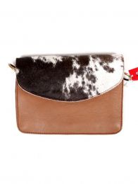 Modelo: M11 Bolsos de Cuero Colores - Animal Print - Bolsos cuadrados DE PIEL RECICLADA BOKA23B-6 - Modelo M11