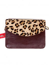 Modelo: M15 Bolsos de Piel Reciclada Zero Waste - Bolsos cuadrados DE PIEL RECICLADA BOKA23B-7 - Modelo M15