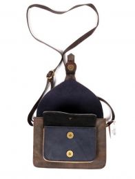 Detalle no seleccionable para compra Bolsos de Piel Reciclada Zero Waste - Bolsos cuadrados DE PIEL RECICLADA BOKA24-A.