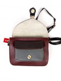 Detalle no seleccionable para compra Bolsos de Cuero - Bolsos cuadrados DE PIEL RECICLADA BOKA24-B.
