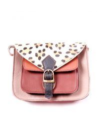 Modelo: M01 Bolsos y Mochilas Hippies - Bolsos de piel multicolores BOKA24 - Modelo M01