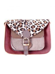 Modelo: M29 Bolsos y Mochilas Hippies - Bolsos de piel multicolores BOKA24 - Modelo M29