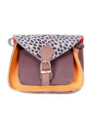 Modelo: M28 Bolsos y Mochilas Hippies - Bolsos de piel multicolores BOKA24 - Modelo M28