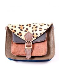 Modelo: M04 Bolsos y Mochilas Hippies - Bolsos de piel multicolores BOKA24 - Modelo M04