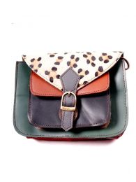 Modelo: M09 Bolsos y Mochilas Hippies - Bolsos de piel multicolores BOKA24 - Modelo M09