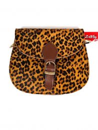 Bolso Hippie de Cuero - Animal Print BOKA25-A para comprar al por mayor o detalle  en la categoría de Complementos y Accesorios Hippies  Alternativos  | ZAS.