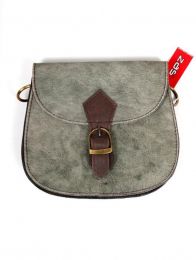 Modelo: M1 Bolsos de Piel Reciclada Zero Waste - Bolsos redondeados DE PIEL BOKA25-B - Modelo M1