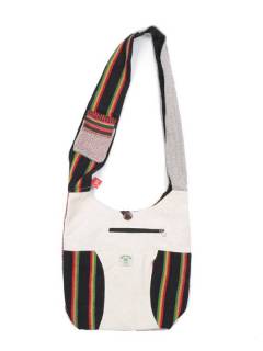 Bolso de cáñamo Hippie de bandolera [BOKA28]. Bolsos y Mochilas para comprar al por mayor o detalle  en la categoría de Complementos y Accesorios Hippies  Alternativos  | ZAS.