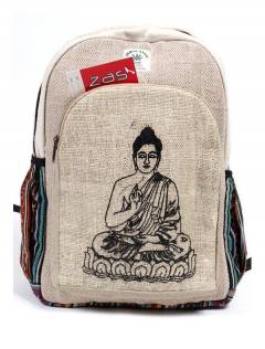 Mochila de Cáñamo Grande BOKA30 para comprar al por mayor o detalle  en la categoría de Complementos y Accesorios Hippies  Alternativos  | ZAS.