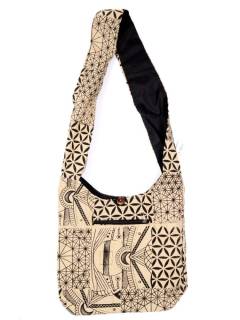 Modelo: Beige Bolsos y Mochilas - Bolso de estilo hippie con BOKA31 - Modelo Beige