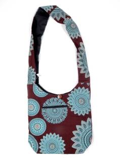 Bolso Bandolera Ancha Estampado Mandalas,  para comprar al por mayor o detalle  en la categoría de Complementos y Accesorios Hippies  Alternativos  | ZAS. [BOKA32]