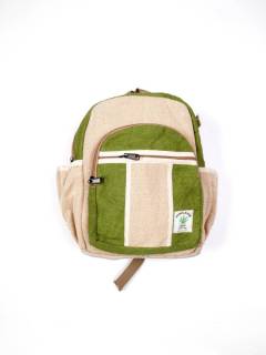  Mochila de Cáñamo Mediana Bicolor para comprar al por mayor o detalle  en la categoría de   [BOKA34] .