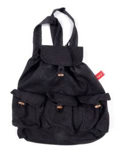 Modelo: Negro Bolsos y Mochilas - Bolso de estilo étnico, BOKA38 - Modelo Negro