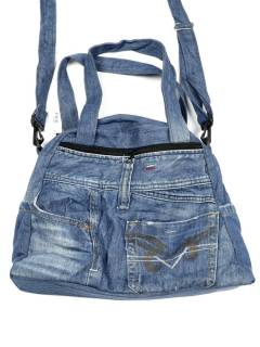 Detalle no seleccionable para compra Bolsos y Mochilas Jeans - Bolso vaquero grande con bandolera BOMI04.